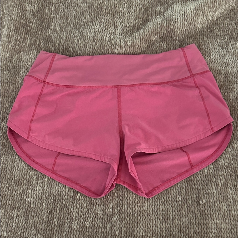 lululemon athletica Pink Athletic Shorts